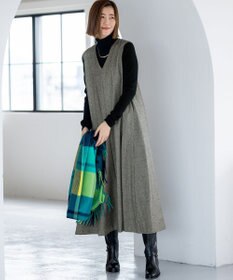 23区 S 【滝沢眞規子さん着用/WEB限定カラーあり】ウーステッドウール リブタートル ニット