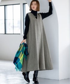 23区 S 【滝沢眞規子さん着用/WEB限定カラーあり】ウーステッドウール リブタートル ニット