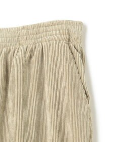 UNFILO MENS 【男女兼用】リラックス コーデュロイ ギャザーパンツ