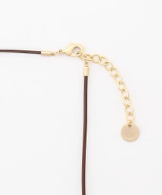 J.PRESS LADIES 【リバーシブル】マーブル ネックレス