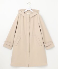 ANY SIS 【撥水・UVカット・洗える】フーデットロング コート