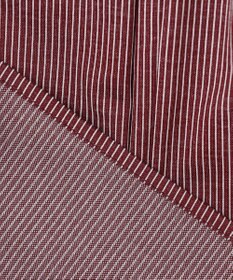 J.PRESS LADIES ストライプジャカード Vネック カットソー