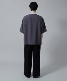 WEGO カラーブロックオープンカラーシャツ（S）