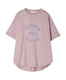CRAFT STANDARD BOUTIQUE シルケット天竺　ロゴＰＴ裾ラウンドチュニックＳ／Ｓ