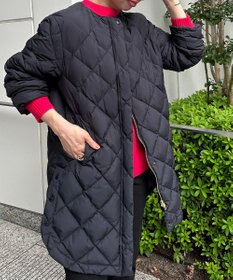 UNFILO 【自宅で洗濯OK / 軽量で暖かい】TAIONコラボ 2WAY キルティングダウン