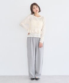 earth music&ecology SET2点カットレースプルオーバー＋ビスチェ