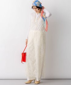 23区 【先行予約】刺繍レース キャミソールワンピース