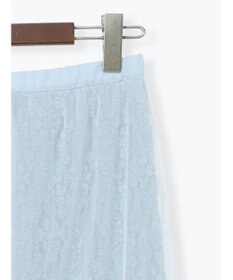 Te chichi レース×チュールレイヤードスカート