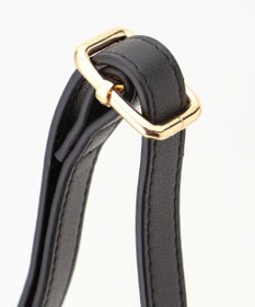 ANY 【2WAY】スクエアメタルハンドバッグ