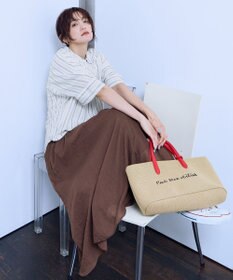 ワイドフェイクラフィアトートバッグ / ANY | ファッション通販 【公式