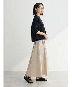 Green Parks ワッフル布帛ドッキングプルオーバー