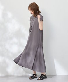 ANY 【洗濯機可】フレンチスリーブワンピース