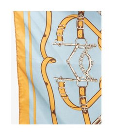 UNBILLION カカトゥ kakatoo / ベルト柄配色シルクスカーフ