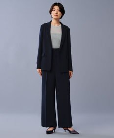 uncrave 【手洗い可】ラメ シアー クルーネック ニット（uncrave STANDARD）