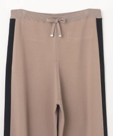 GRACE CONTINENTAL バイカラーニットパンツ