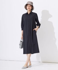 J.PRESS LADIES S 【洗える】RENUソフトタイプライター シャツ ワンピース