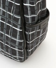 Y'SACCS ドローイングチェックトートバッグ