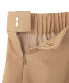 YECCA VECCA プリーツMIXフレアスカート