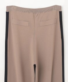 GRACE CONTINENTAL バイカラーニットパンツ