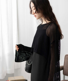 WEGO ショートメッシュニットプルオーバー