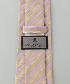 GOTAIRIKU GOTAIRIKU別注【日本製】シルク ネクタイ_ストライプ柄