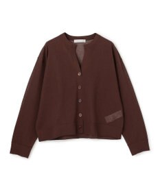 UNFILO シアーフォルムニット キーネックカーディガン