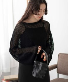 WEGO ショートメッシュニットプルオーバー