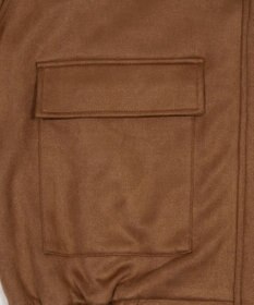 WEGO スウェードポンチジャケット