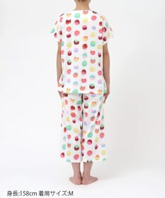 tsumori chisato SLEEP ツモリチサト パジャマ 3分袖 半袖 8分丈 綿100%(本体) 天竺素材 レディース UDT156 /ワコール