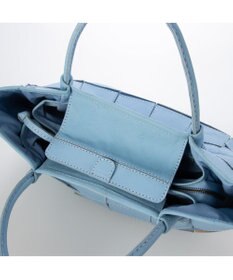 UNBILLION 【訳あり商品】ピークスピーク PEAKSPEAK / 牛革パッチワーク・フラップトートL