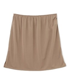 BEIGE， AGATE / Uネック メランジニットドレス