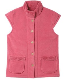 Wing ベスト フリース素材 あったか 冬 3分袖 レディース EX2071 ウイング／ワコール