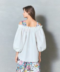 GRACE CONTINENTAL ボリュームスリーブトップ