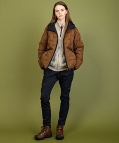 JOSEPH ABBOUD MOUNTAIN 【イタリア糸使用/サスティナブル素材/裏地付き/ライナードッキング対応】 コットンウール ニット アウター