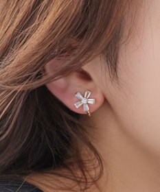 Tiaclasse 【金属アレルギー対応】スターフルールピアス・イヤリング