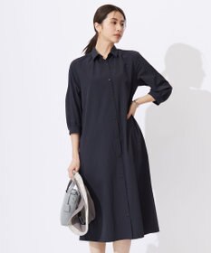 J.PRESS LADIES 【洗える】RENUソフトタイプライター シャツ ワンピース