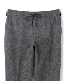 JOSEPH HOMME 新型・新柄【洗える/ストレッチ/シワになりにくい/セットアップ対応可】クールドッツストレッチ ドロスト付テーパードパンツ / PEGG CONVERTIBLE