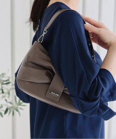 Tiaclasse 【安田美沙子さん着用・2way】リボンギャザーミニバッグ