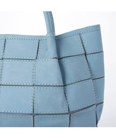 UNBILLION 【訳あり商品】ピークスピーク PEAKSPEAK / 牛革パッチワーク・フラップトートL