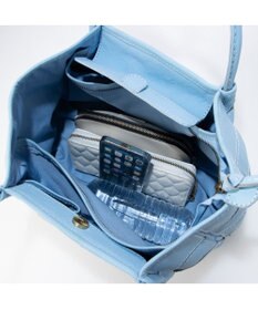 UNBILLION 【訳あり商品】ピークスピーク PEAKSPEAK / 牛革パッチワーク・フラップトートL