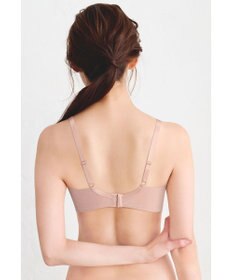 WACOAL ノンワイヤーブラ 【小さく見せるブラ】 高さをおさえてコンパクトに バスト位置アップ 脇すっきり Hカップまで対応 大きいサイズ レディース BMM122 /ワコール