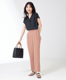 ANY SIS 【洗える】ポリベアボウタイ ブラウス