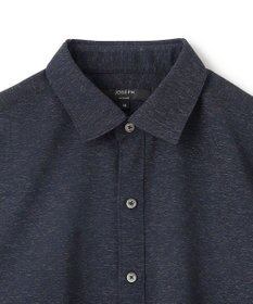 JOSEPH HOMME 新型・新素材【軽量/通気性/清涼感/洗える/ストレッチ】レノクロスストレッチ　7分袖レギュラーカラーシャツ