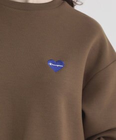 earth music&ecology Ｃｈａｍｐｉｏｎ×ｅｍａｅポンチハートスウェット