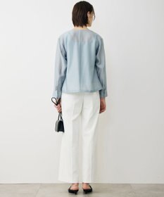 ICB 【先行予約・WEB限定カラーあり】 リヨセルナイロンワッシャー Vネックブルゾン