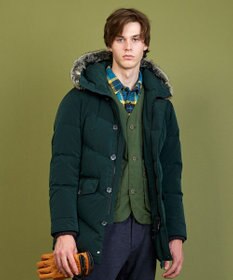 JOSEPH ABBOUD MOUNTAIN 【ECO撥水/ECOファー/9ポケット/ユニセックス】ＰＥ／ＮＹピーチダウン コート