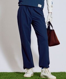 PW CIRCULUS 【ストレッチ素材】【WOMEN】セミワイド イージーパンツ ゴルフウェア レディース