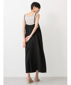 AMERICAN HOLIC 丈違いフクレジャガードキャミワンピース