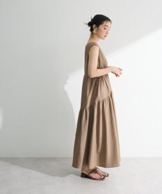 Green Parks ・ＥＬＥＮＣＡＲＥ　ＤＵＥ　ドロストティアードワンピ