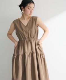 Green Parks ・ＥＬＥＮＣＡＲＥ　ＤＵＥ　ドロストティアードワンピ